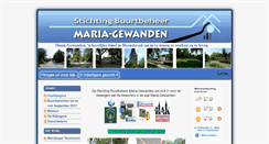 Desktop Screenshot of mariagewanden.nl