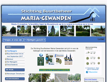Tablet Screenshot of mariagewanden.nl